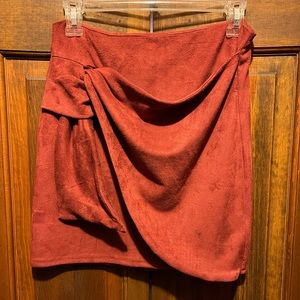 Altar’d state velour skirt